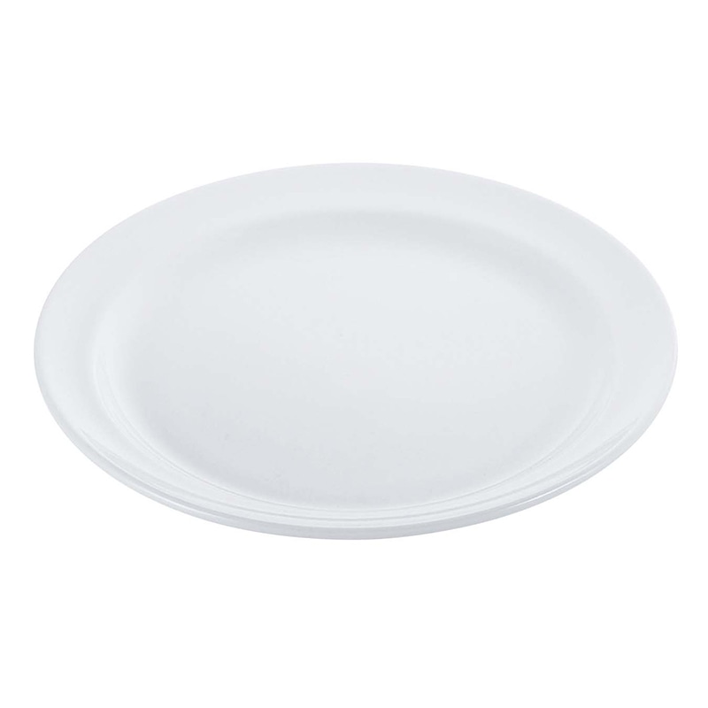 スーパーセラミック　ハーフリム中皿　7.5inch   1個（ご注文単位1個）【直送品】