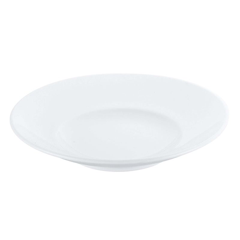 磁器　中華・洋食兼用食器　白ワイド 深皿　9inch  1個（ご注文単位1個）【直送品】