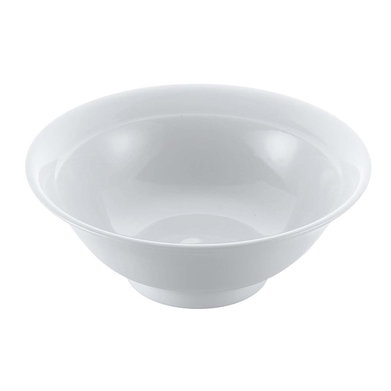 磁器　中華食器　白リム　高台丼　7寸   1個（ご注文単位1個）【直送品】