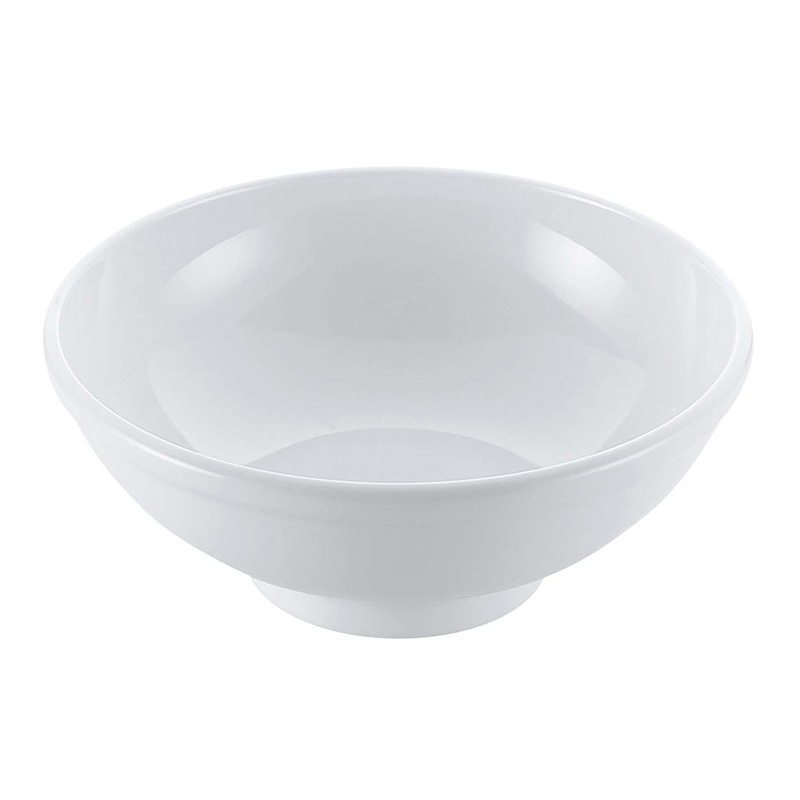 磁器　中華食器　白　丸玉渕丼　6.5寸   1個（ご注文単位1個）【直送品】