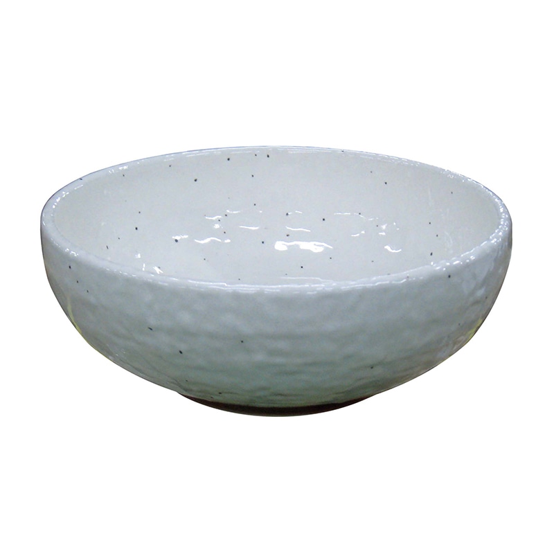 モダンホワイト　ボール　5.5寸（φ170）   1個（ご注文単位1個）【直送品】