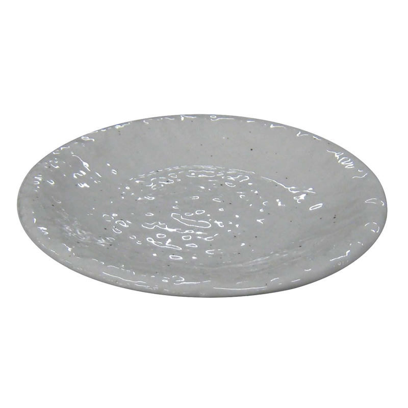 モダンホワイト　丸皿　5寸   1個（ご注文単位1個）【直送品】