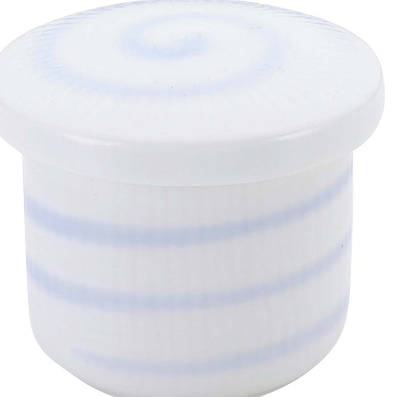 和食器コレクション　白磁渦　ミニむし碗   1個（ご注文単位1個）【直送品】