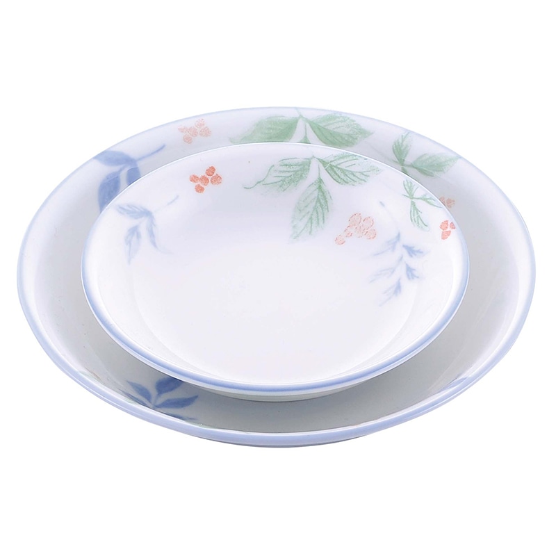 和食器コレクション　強化ささやき　丸皿3.5寸   1個（ご注文単位1個）【直送品】