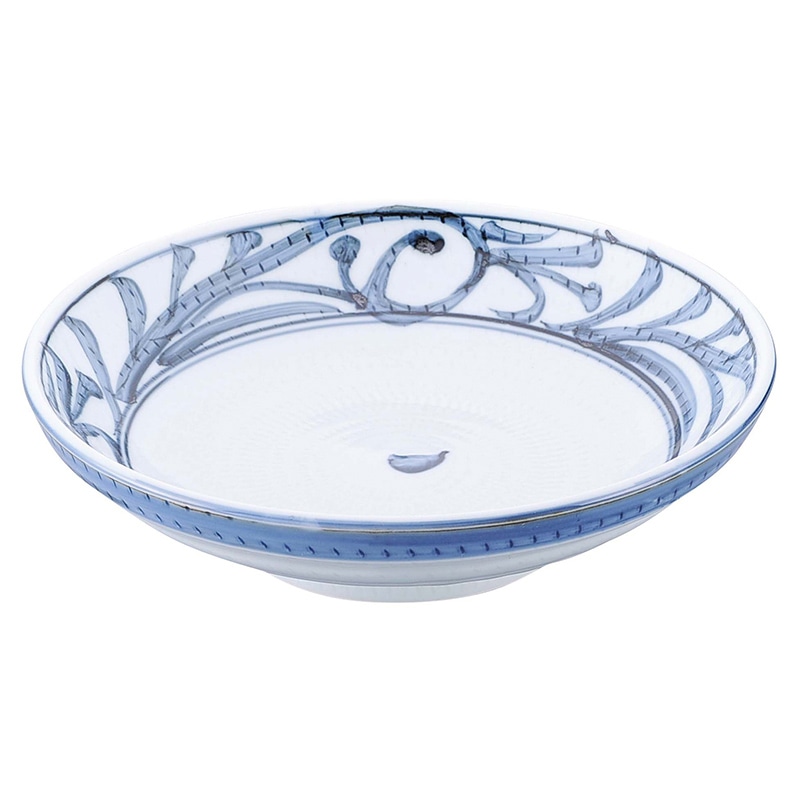 和食器コレクション　古代唐草　多用皿7.5寸   1個（ご注文単位1個）【直送品】