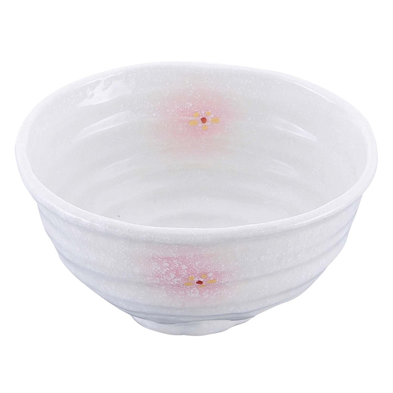 和食器コレクション　ピンク白吹小花　丼　5.5寸   1個（ご注文単位1個）【直送品】