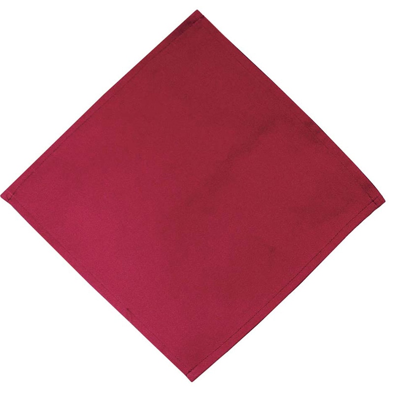 EBM カトラリーケース用ナプキン(10枚入) ディープレッド 230×230 1個(ご注文単位1個)【直送品】