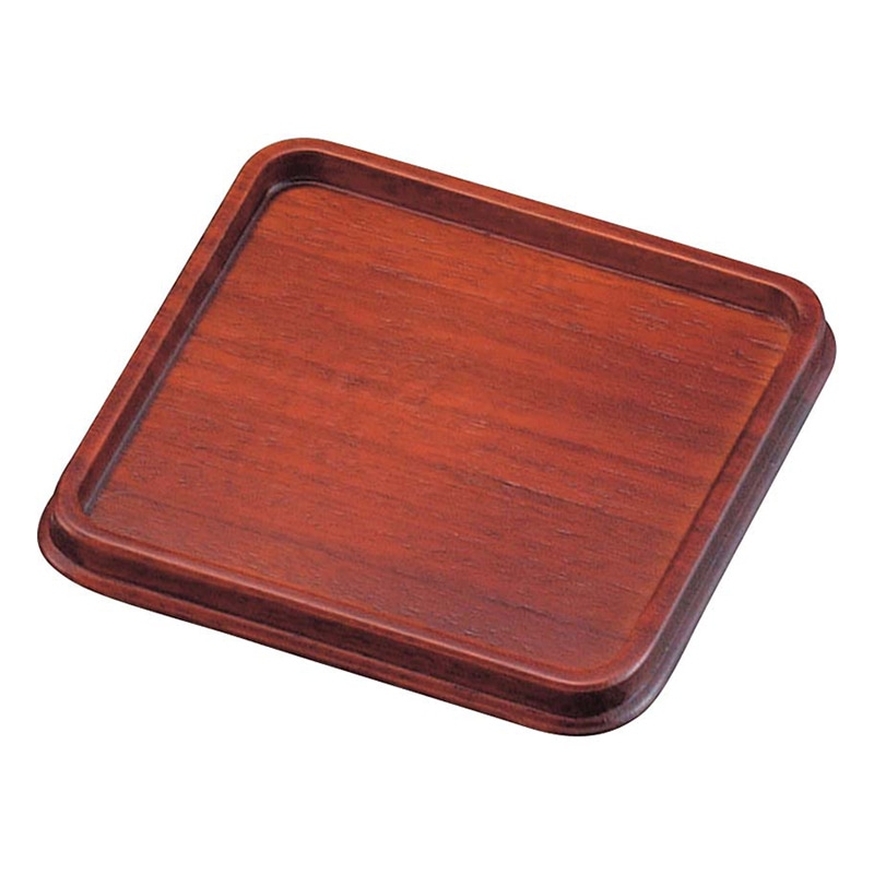 木製　カスタートレイ　ET-15B（茶）   1個（ご注文単位1個）【直送品】