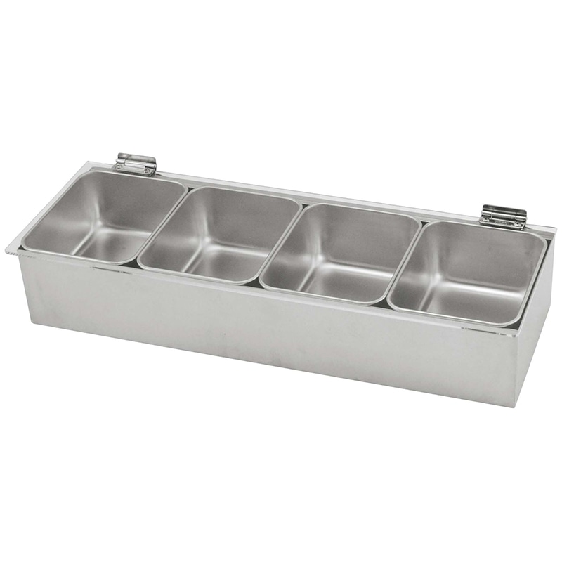 EBM 18-8 開閉式ヤクミ入 取り外し透明カバー 4ケ入(小) 1個(ご注文単位1個)【直送品】