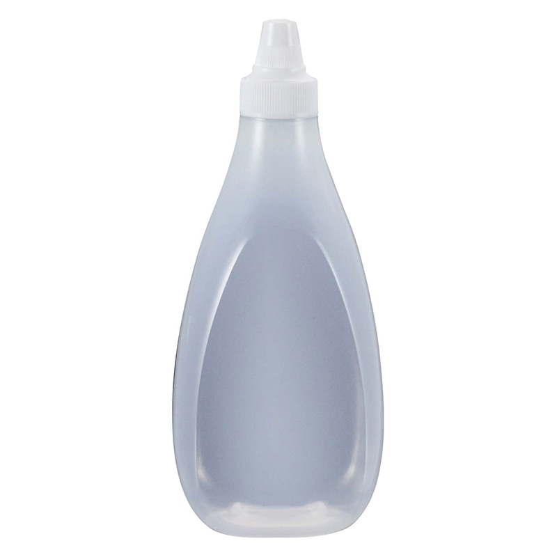 ドレッシングボトル(ネジキャップ式)FD-740 740ml ホワイト 1個(ご注文単位1個)【直送品】