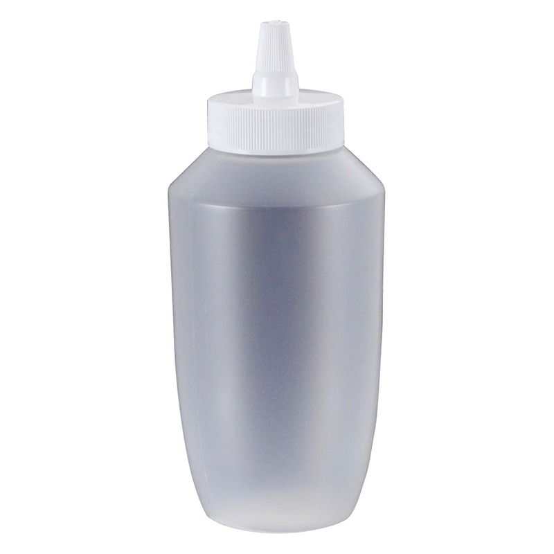 ドレッシングボトル(ネジキャップ式)HPP-740 740ml ホワイト 1個(ご注文単位1個)【直送品】