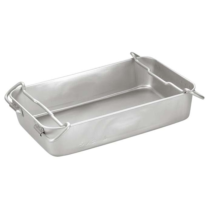 アルミ 万能調理バット A-T1B-2 590×370×H130 1個(ご注文単位1個)【直送品】