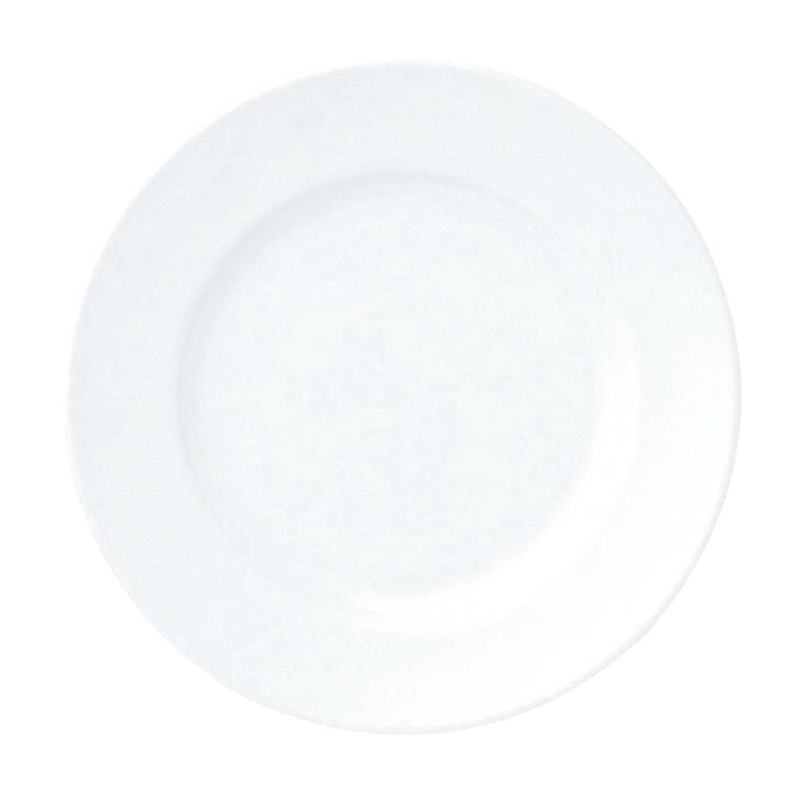 おぎそチャイナ　パン皿　16cm 3207　ホワイト  1個（ご注文単位1個）【直送品】