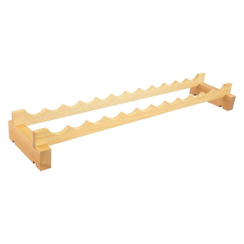 木製　ワインラックキット　12ボトル用　一段   1個（ご注文単位1個）【直送品】