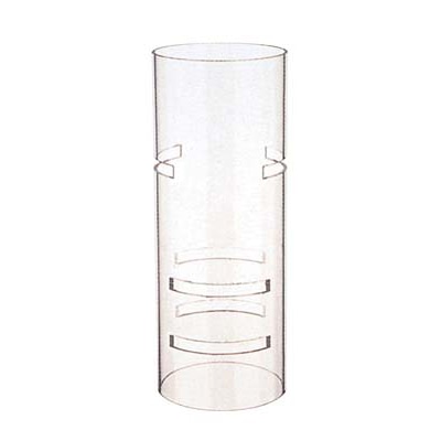 ブッフェステーション　ユニットベース クリア（連結用カット付）C1230 （L）φ120×300 1個（ご注文単位1個）【直送品】