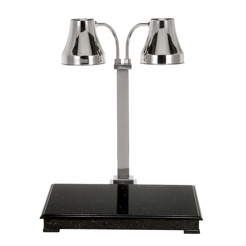 ヒートランプウォーマー(御影石スタンド)2灯 SMZ282(125W) 1個(ご注文単位1個)【直送品】