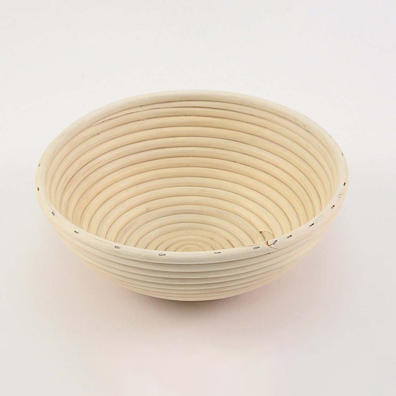 籐製　発酵ねかしカゴ　丸型 VC-1-S　内寸φ190  1個（ご注文単位1個）【直送品】