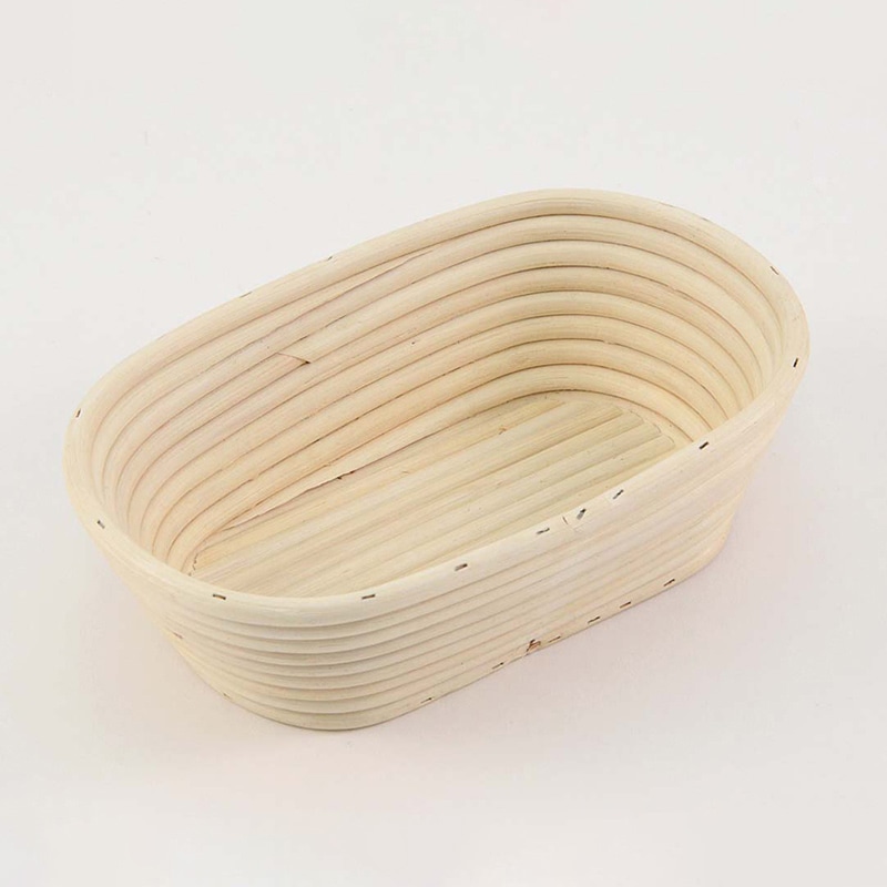 籐製 発酵ねかしカゴ オーバル型 VC-6 内寸245×140 1個(ご注文単位1個)【直送品】