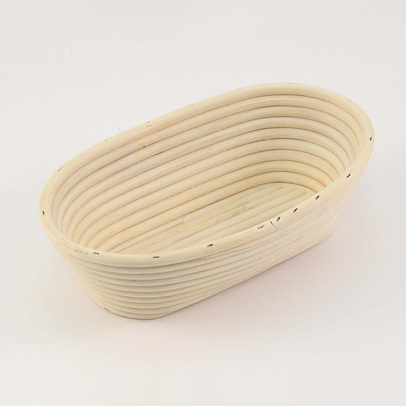 籐製 発酵ねかしカゴ オーバル型 VC-7-L 内寸230×150 1個(ご注文単位1個)【直送品】