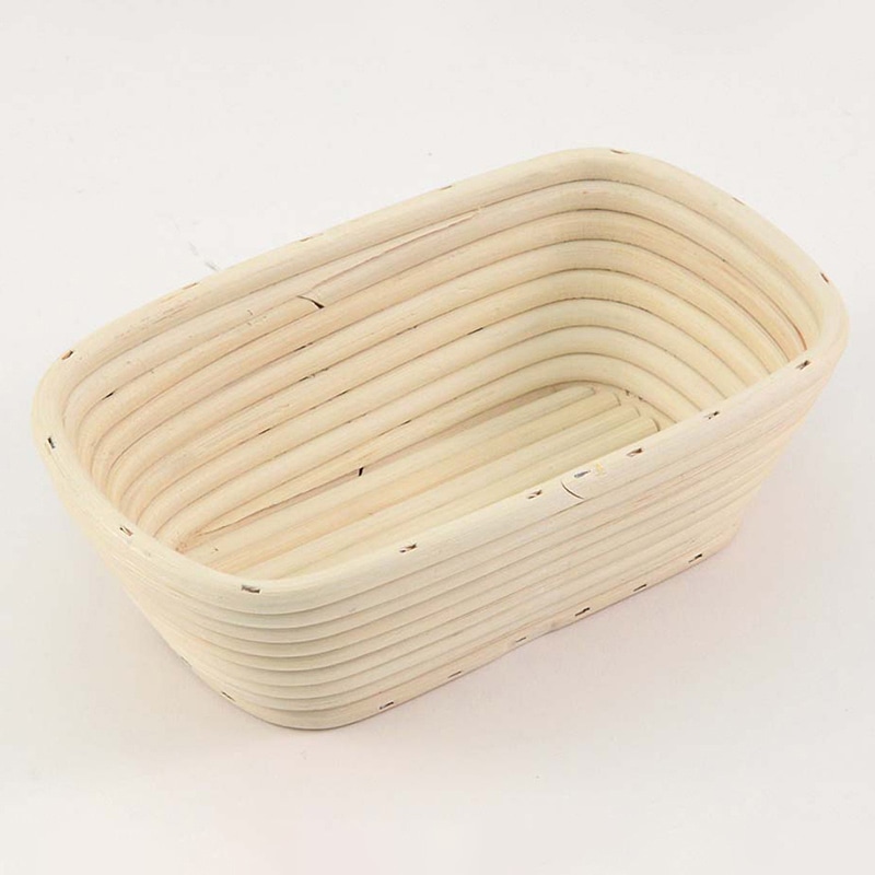 籐製 発酵ねかしカゴ 角型 VC-7-S 内寸205×125 1個(ご注文単位1個)【直送品】