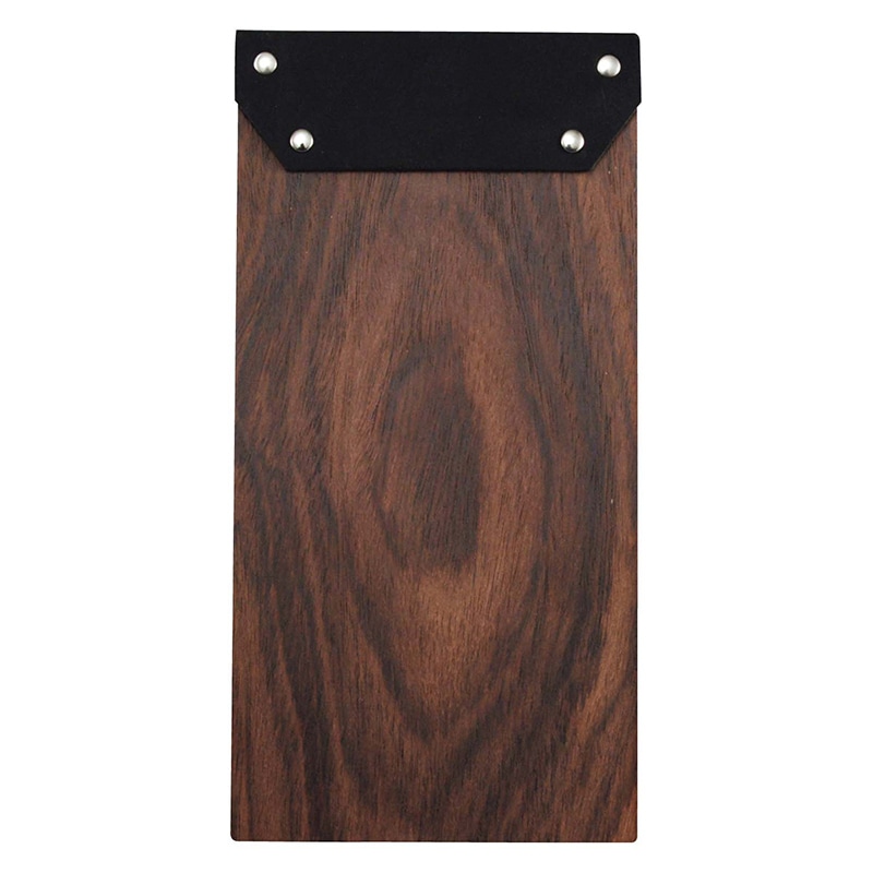 EBM　木製　伝票バインダー S　105×210　ローズ板目  1個（ご注文単位1個）【直送品】