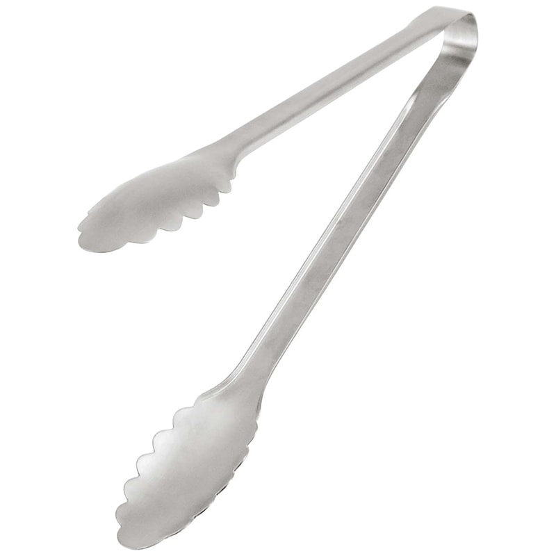 EBM　18-0　バネ無し万能トング サテン仕上　20cm  1個（ご注文単位1個）【直送品】