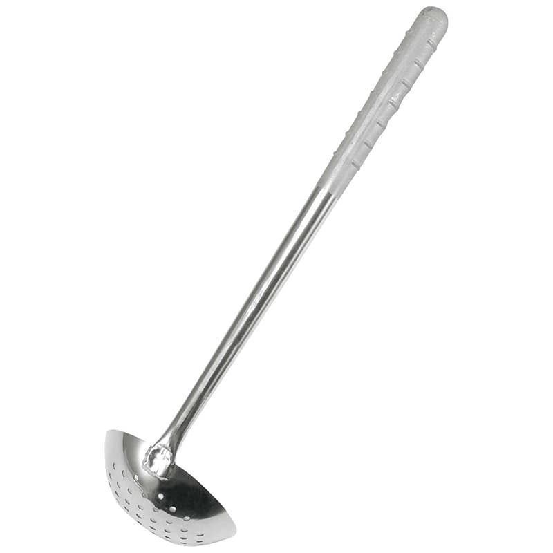 EBM オールステンレス ブラスト加工 和食レードル 穴明 1個(ご注文単位1個)【直送品】