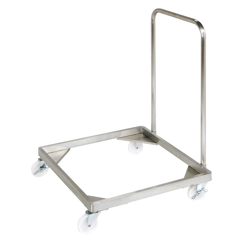 EBM 18-8 グラスラックドーリー ハンドル着脱式(底板付) 1個(ご注文単位1個)【直送品】