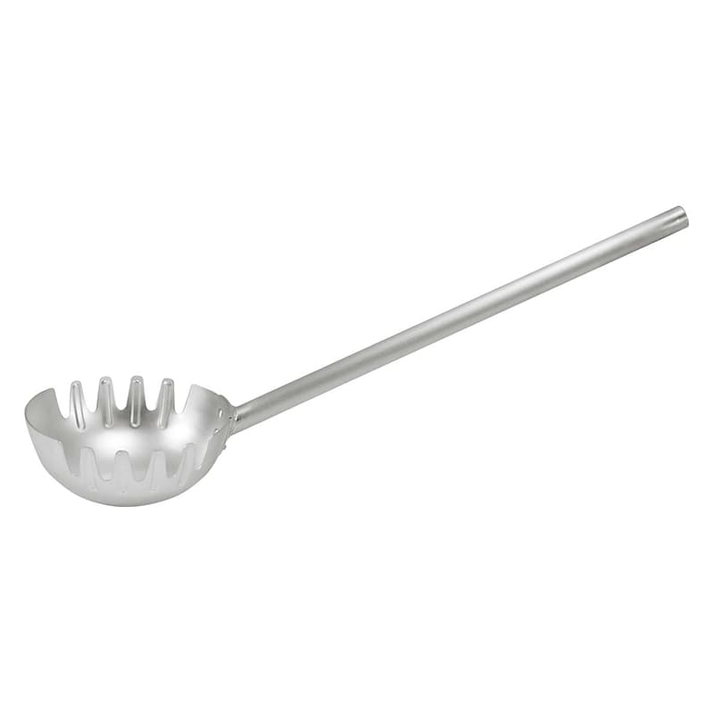 アルミ　両口麺ひしゃく　20cm　柄長30cm   1個（ご注文単位1個）【直送品】