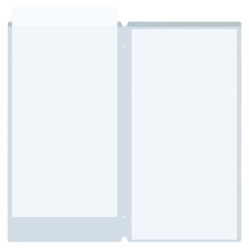 メニューブック（4RE）用　中ビニール（2枚入） 10セット  1個（ご注文単位1個）【直送品】