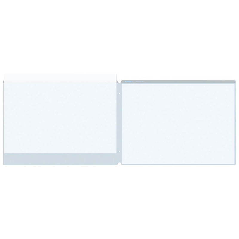 メニューブック（A4横）用　中ビニール（2枚入） 10セット  1個（ご注文単位1個）【直送品】