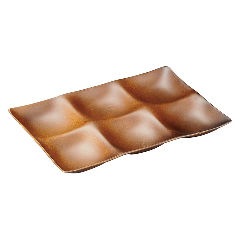 シックスプレート 総ライトブラウン 1200916 1個(ご注文単位1個)【直送品】