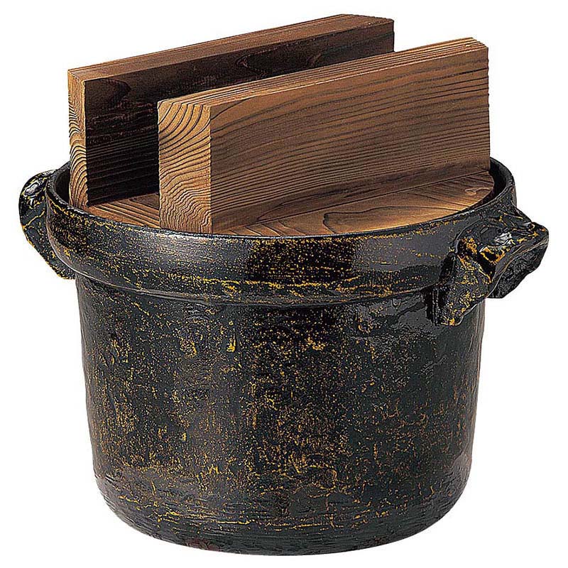 アルミ電磁用5合ごはん鍋（焼杉蓋付）35239   1個（ご注文単位1個）【直送品】