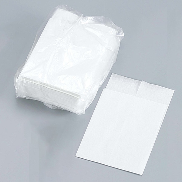 4ツ折ナフキン 白無地・観音開きタイプ (15000枚入) 1箱(ご注文単位1箱)【直送品】