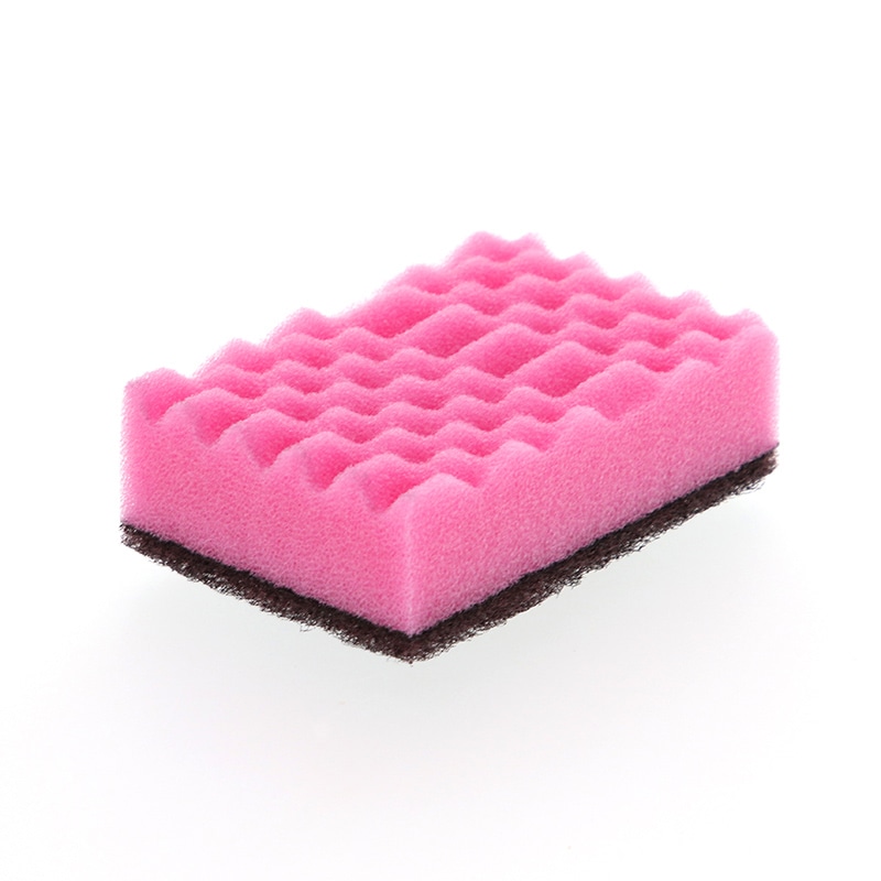 キクロン スポンジたわし キクロンA 袋入り ピンク 1個