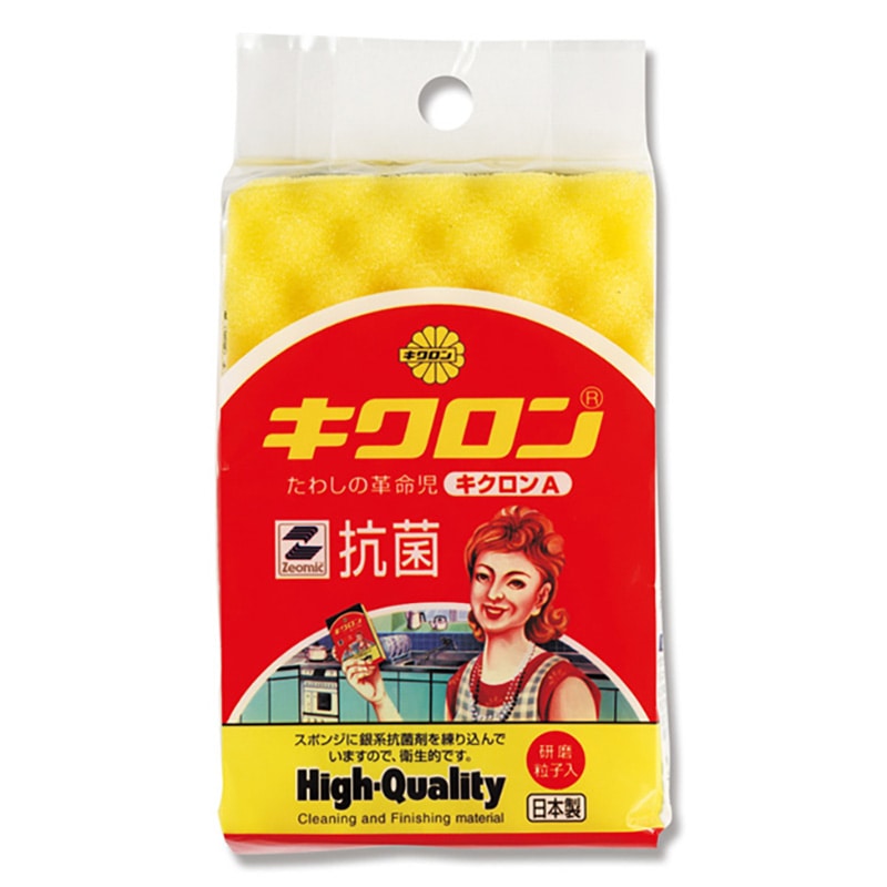 キクロン スポンジ キクロンA ヘッダー付 イエロー 1個
