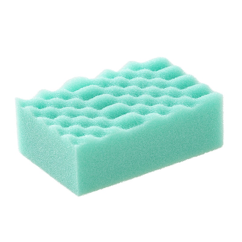 キクロン キクロンプロ カラースポンジ 10個パック グリーン Y-02 1個(ご注文単位12個)【直送品】