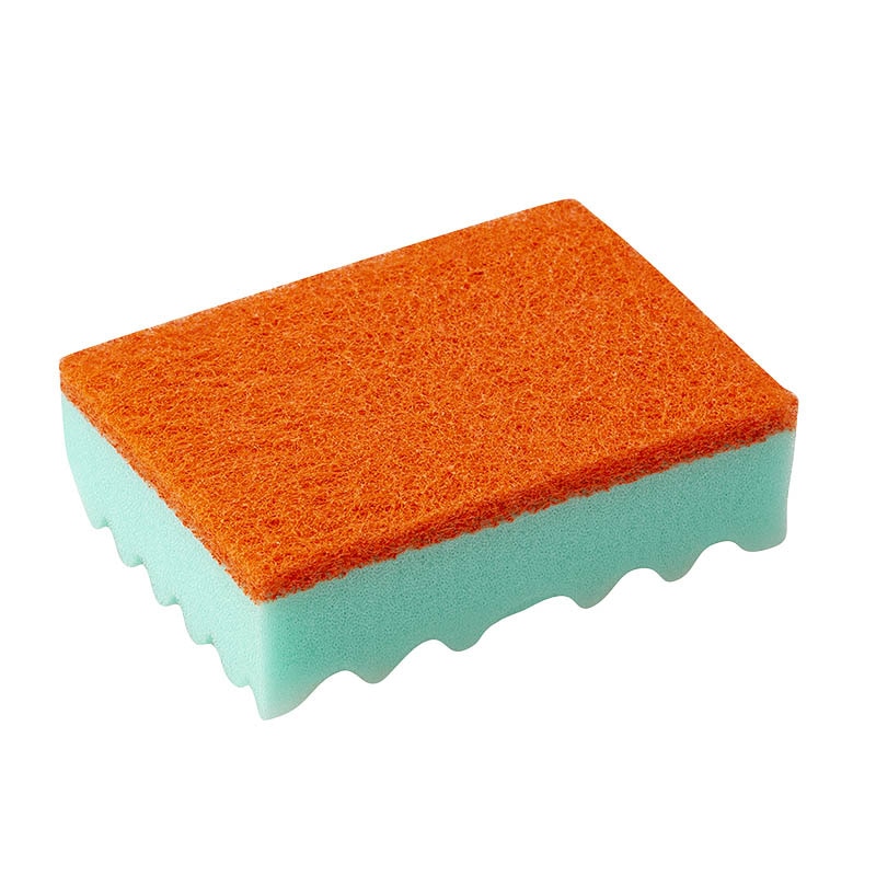 キクロン キクロンプロ スポンジたわしソフト L グリーン B-611 1個(ご注文単位120個)【直送品】