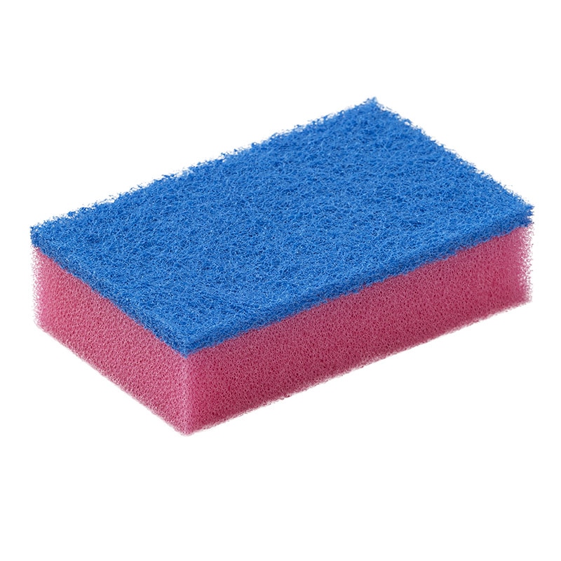 キクロン スポンジたわし キクロンプロ 異物混入対策スポンジ 小 ピンク D-500 1個(ご注文単位60個)【直送品】