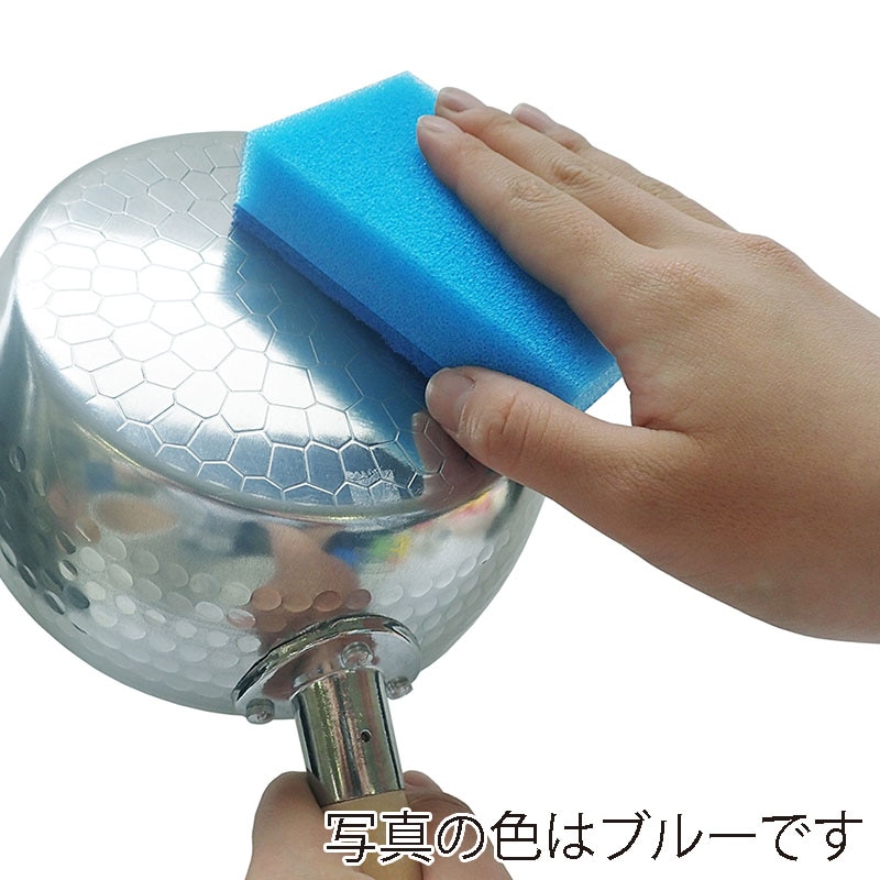 キクロン スポンジたわし キクロンプロ 異物混入対策スポンジ 小 ピンク D-500 1個(ご注文単位60個)【直送品】