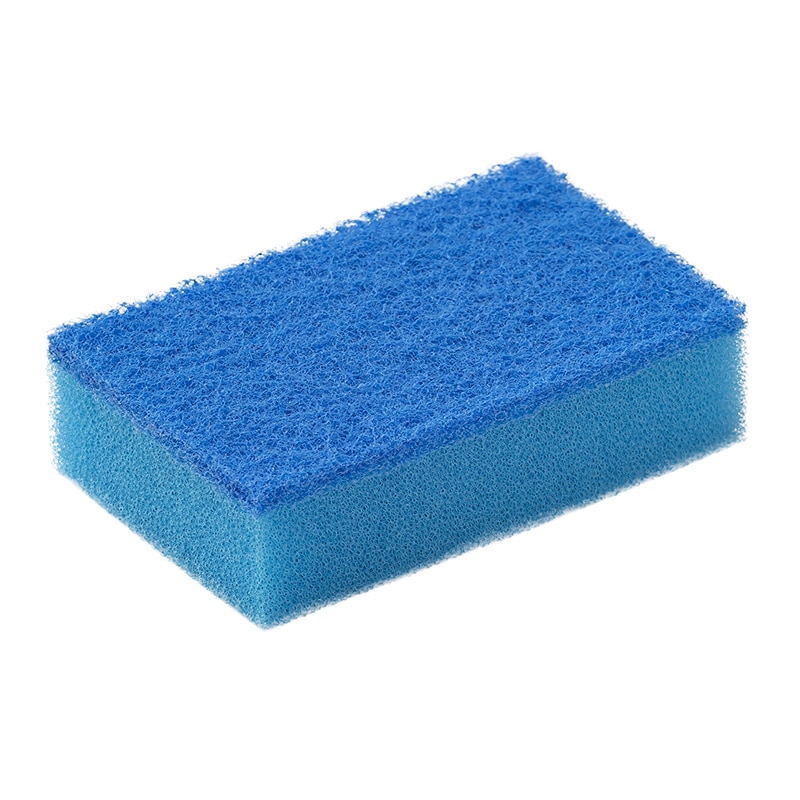 キクロン スポンジたわし キクロンプロ 異物混入対策スポンジ 小 ブルー D-501 1個(ご注文単位60個)【直送品】