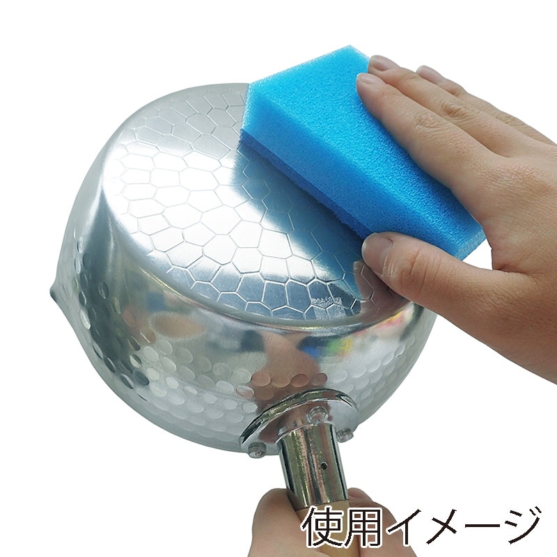 キクロン スポンジたわし キクロンプロ 異物混入対策スポンジ 小 ブルー D-501 1個(ご注文単位60個)【直送品】