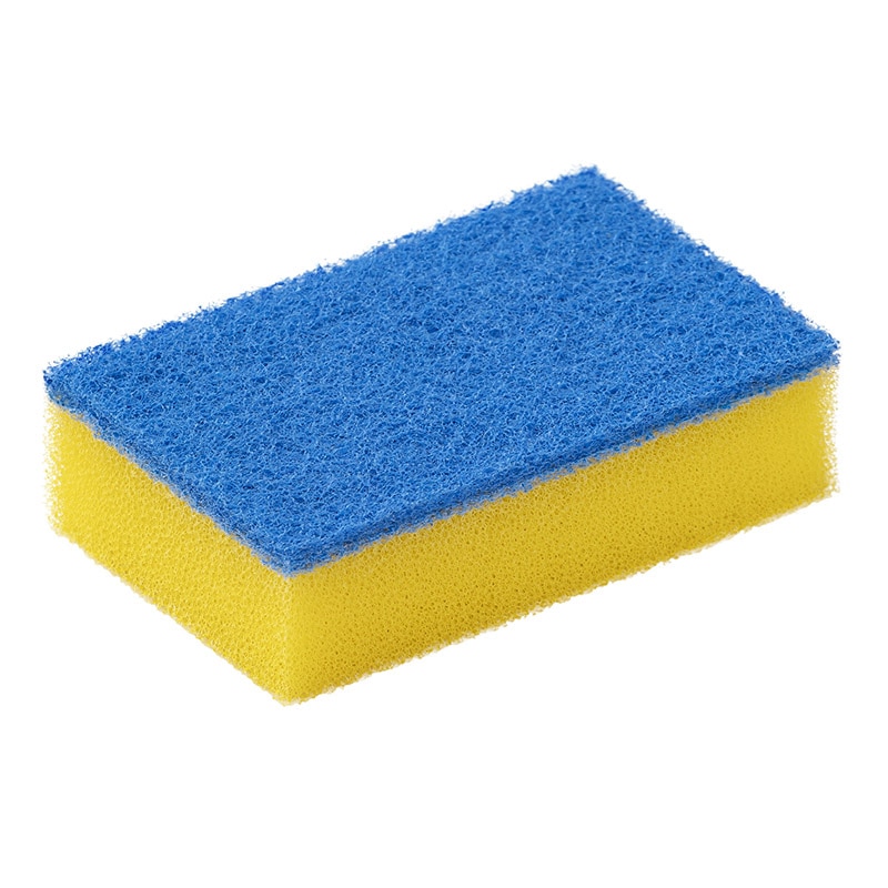 キクロン スポンジたわし キクロンプロ 異物混入対策スポンジ 小 イエロー D-502 1個(ご注文単位60個)【直送品】