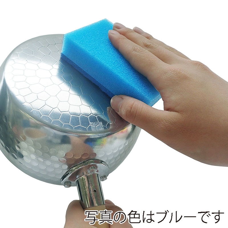 キクロン スポンジたわし キクロンプロ 異物混入対策スポンジ 小 イエロー D-502 1個(ご注文単位60個)【直送品】