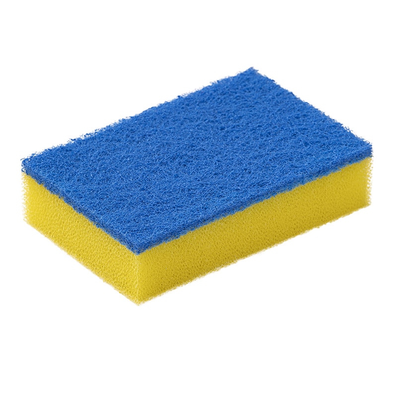 キクロン スポンジたわし キクロンプロ 異物混入対策スポンジ 大 イエロー D-602 1個(ご注文単位60個)【直送品】