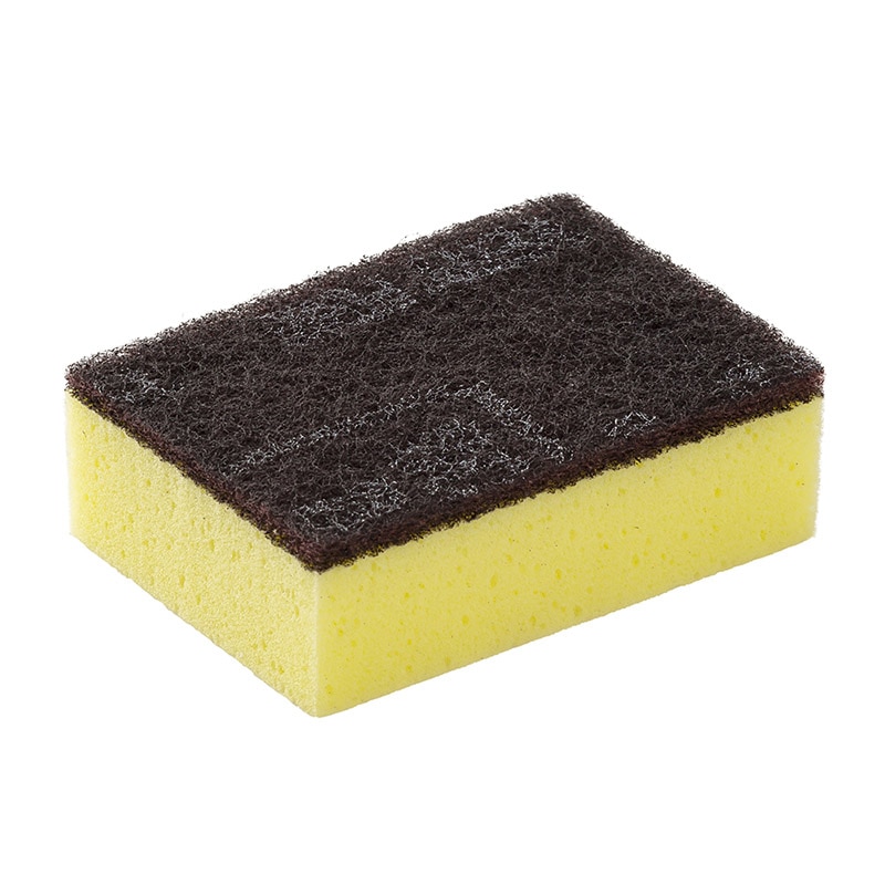 キクロン スポンジ キクロンタワシC イエロー 1個