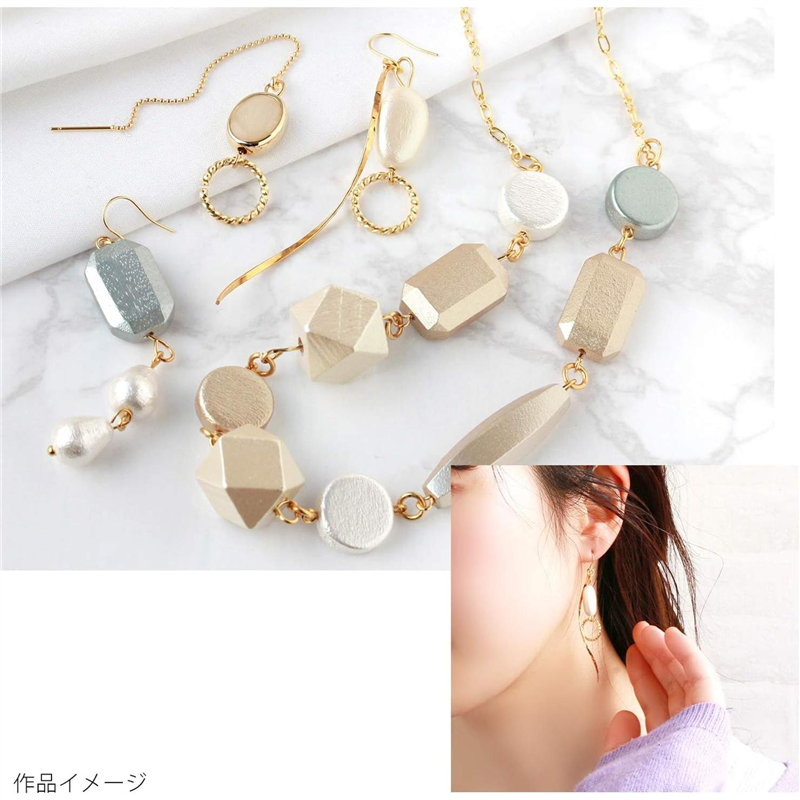 日本紐釦貿易 デザイン丸カン 外径φ12mm シルバー A24-38S (ご注文単位1束)【直送品】