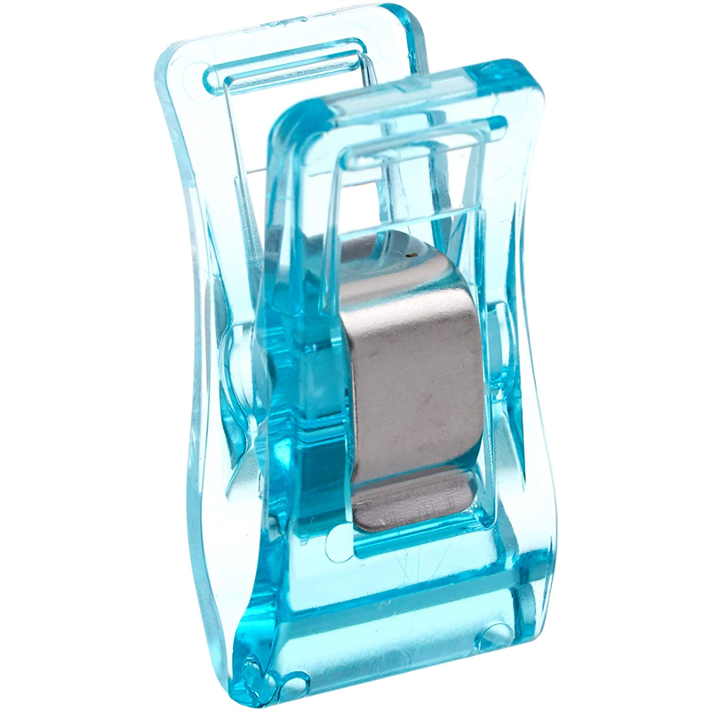 日本紐釦貿易 スタンドクリップ ブルー 10個 MST-BU ミシン用仮止めクリップ 待針代用 （ご注文単位1束）【直送品】