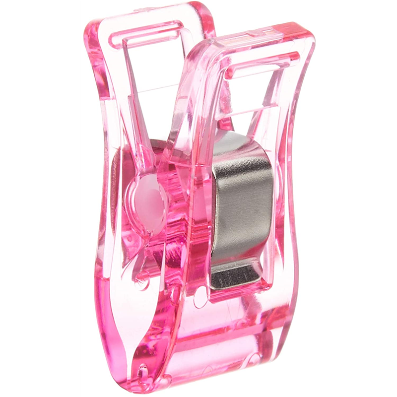 日本紐釦貿易 スタンドクリップ レッド 10個 MST-R ミシン用仮止めクリップ 待針代用 （ご注文単位1束）【直送品】