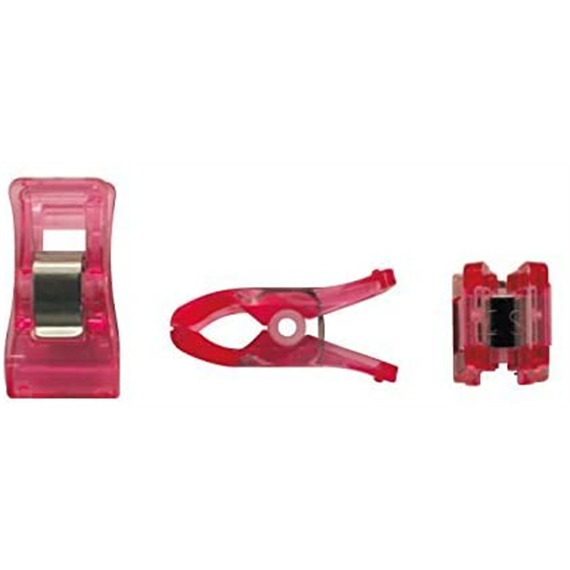 日本紐釦貿易 スタンドクリップ 6色アソート 30個 MST-MIX ミシン用仮止めクリップ 待針代用 (ご注文単位1束)【直送品】